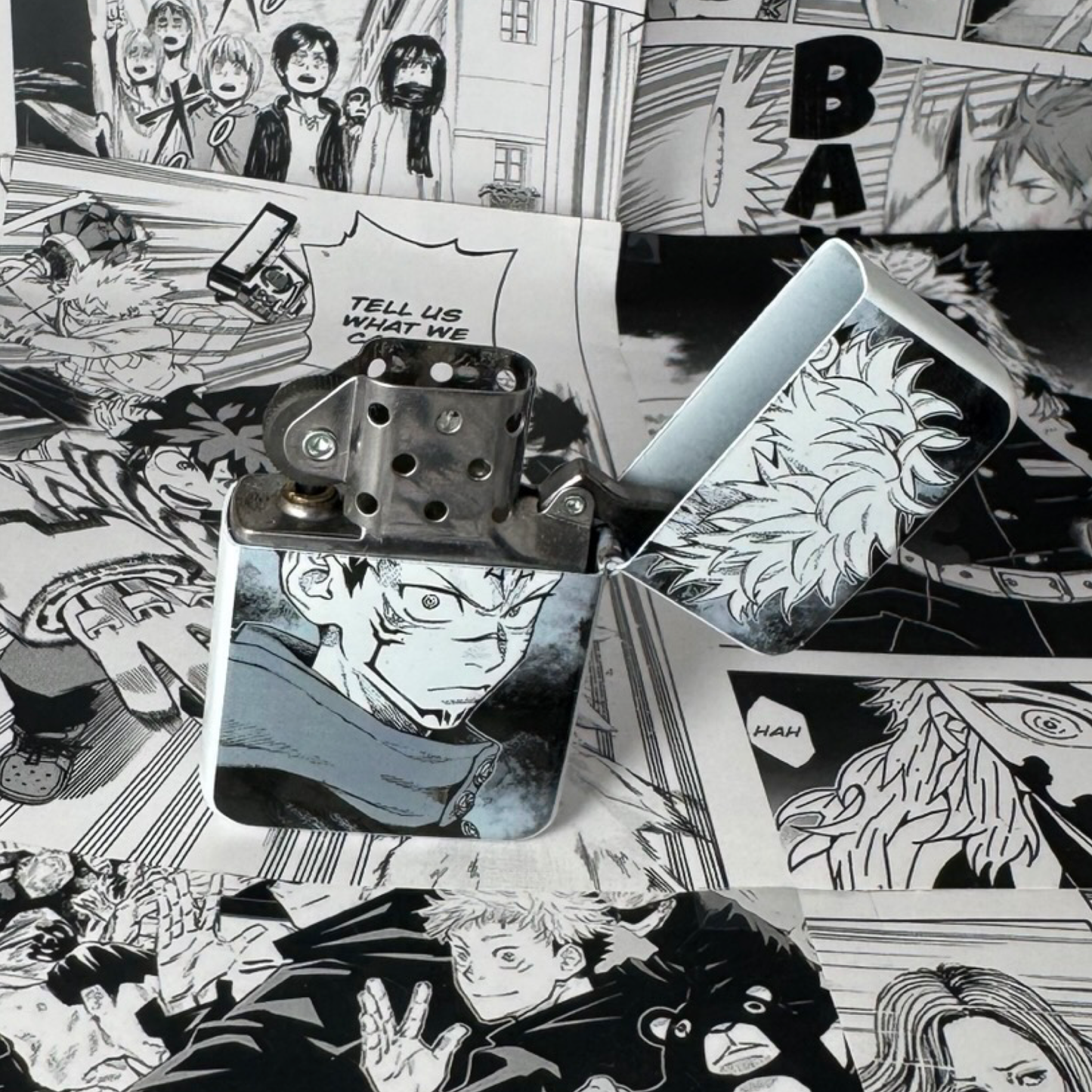 Itadori Sukuna Tattoos Lighter
