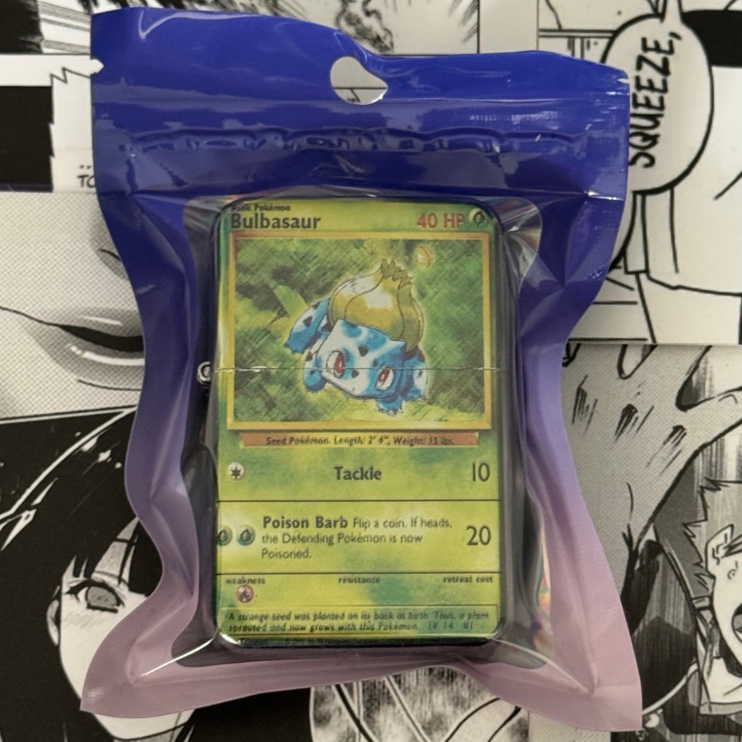 Bulbasaur Pokémon Card Lighter