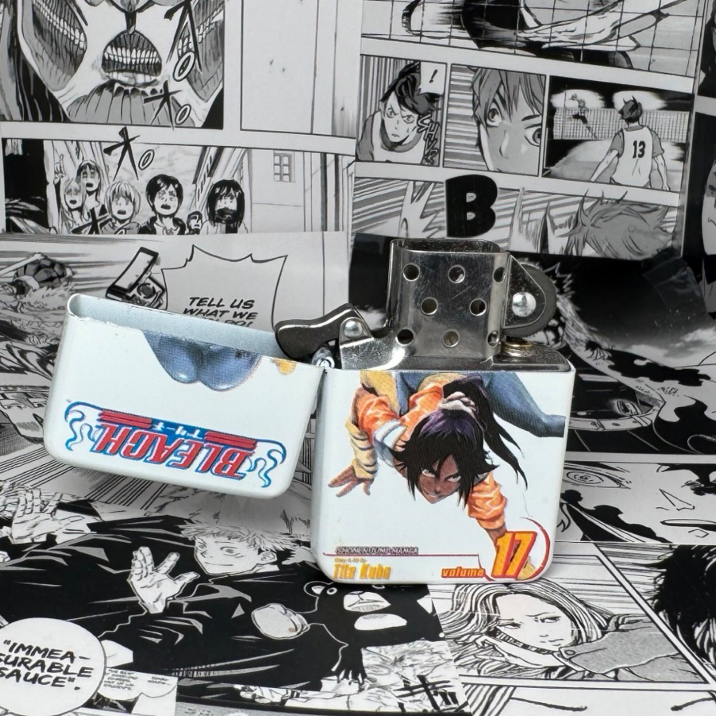 Yoruichi Manga Cover 17 Lighter