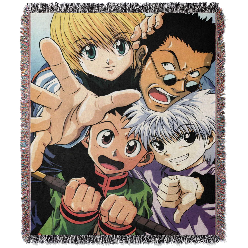 Hunter Hunter Hand Woven Tapestry, Blanket, Rug