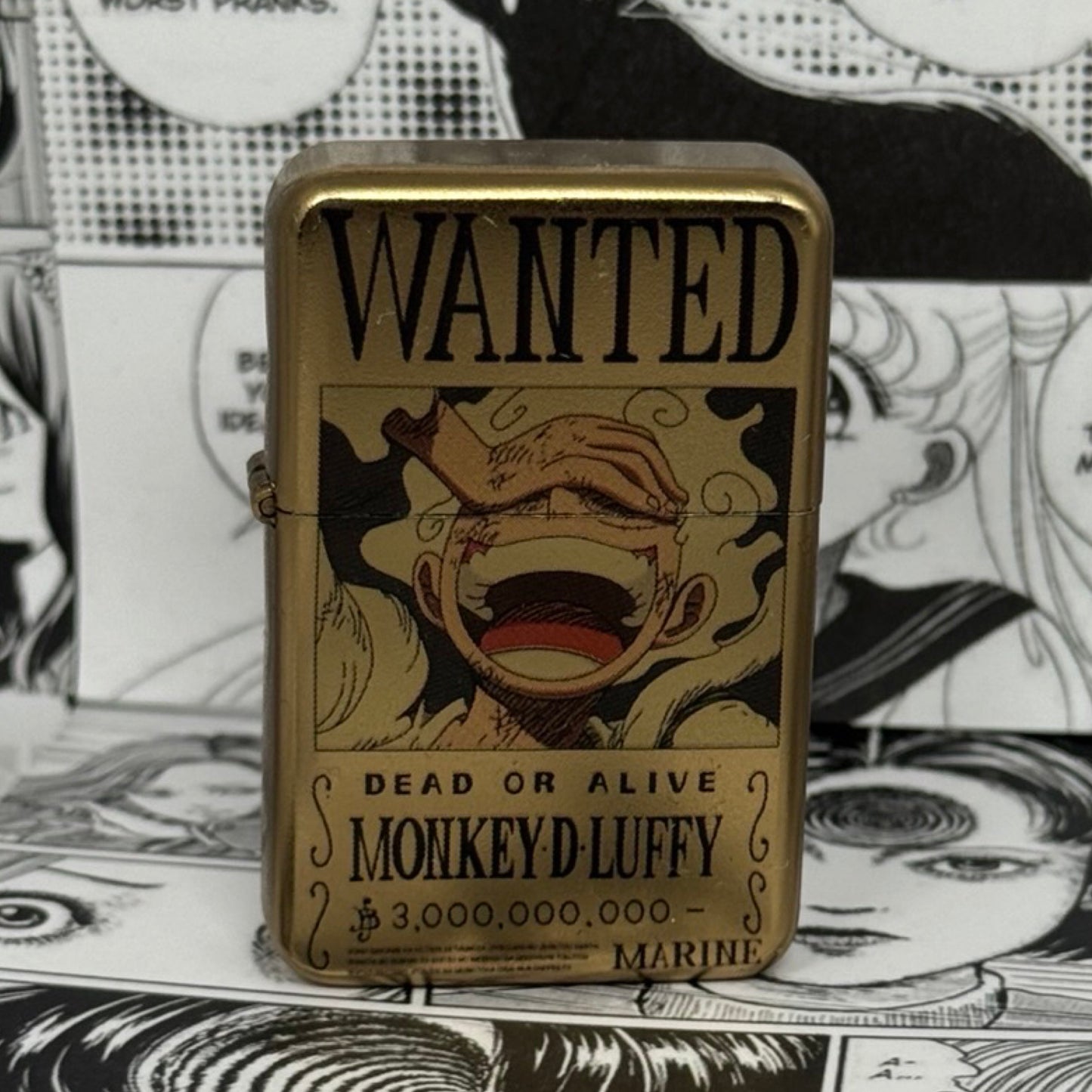 Luffy Wanted Poster Lighter