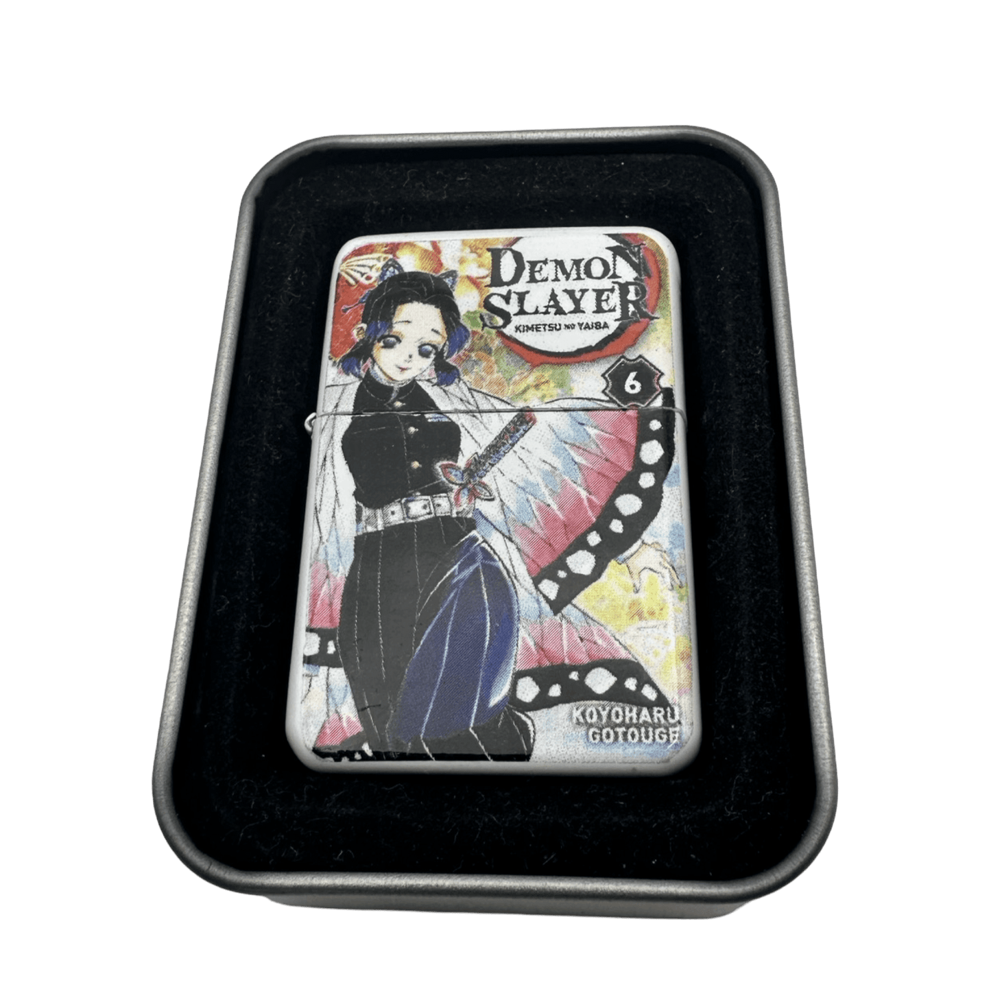 Demon Slayer Manga Covers Anime Flip Top Lighters - spicedanime