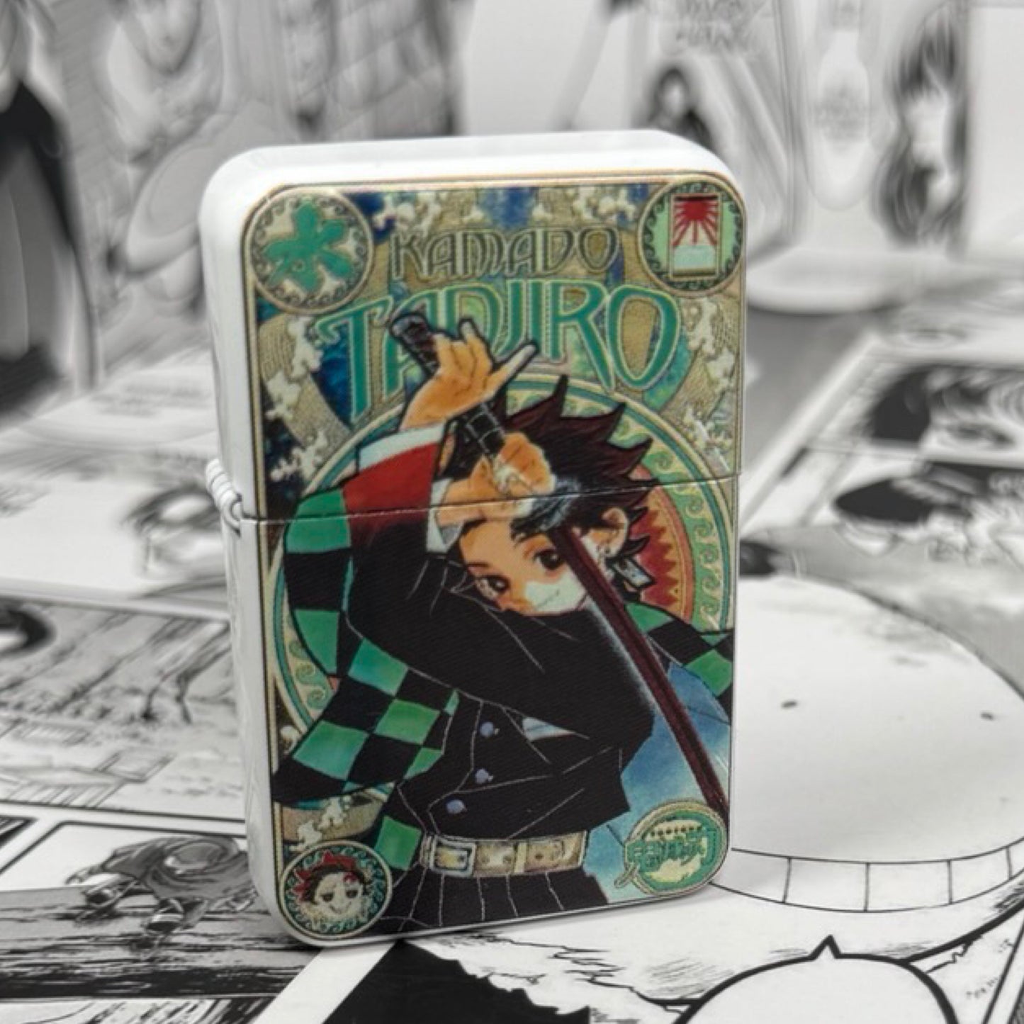 Tanjiro Blue Cover Lighter