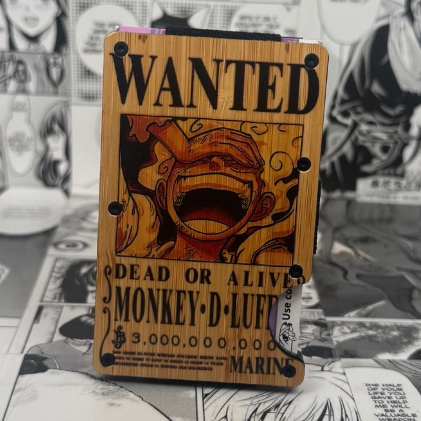 Wanted Luffy Wallet