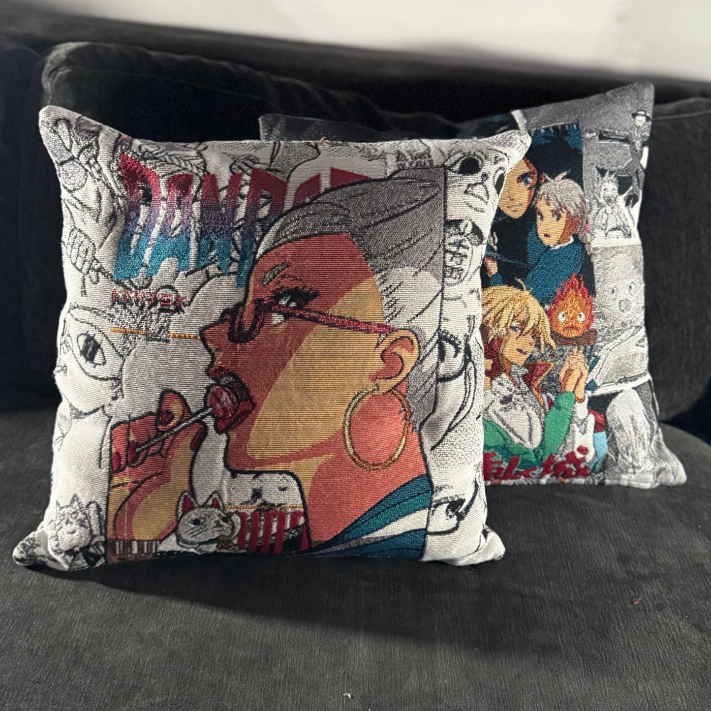 Granny Seiko Woven Pillow Cover
