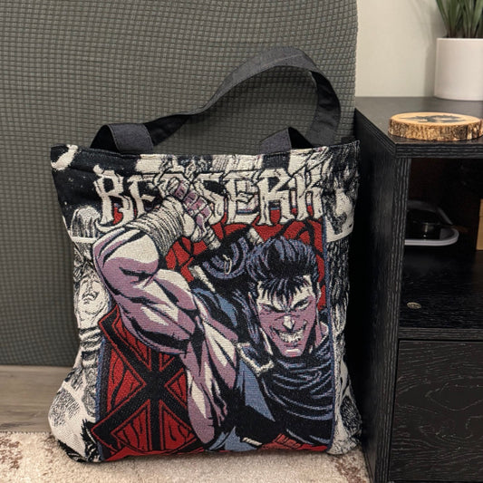 Guts Woven Tapestry Tote Bag