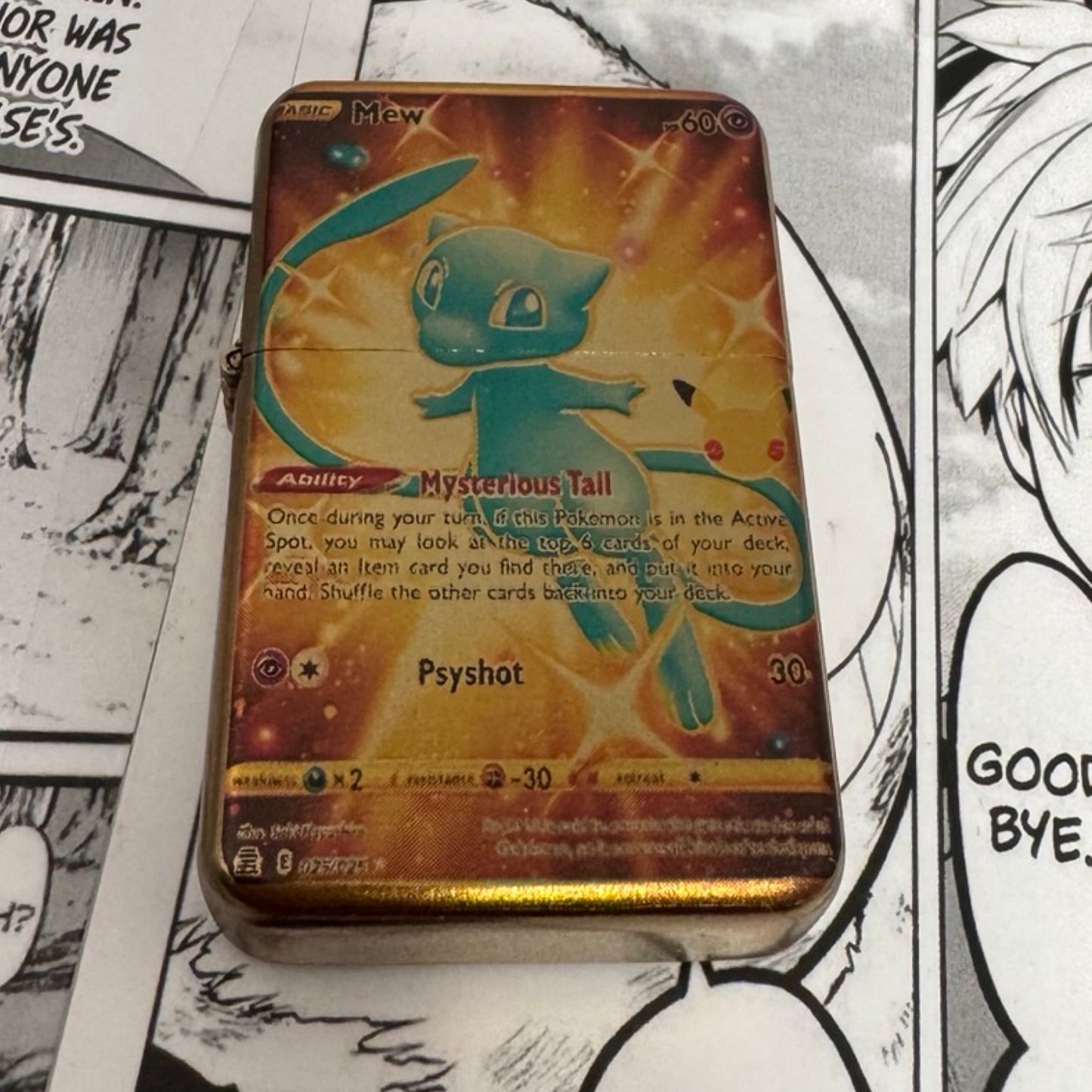 Mew Pokemon Card Lighter
