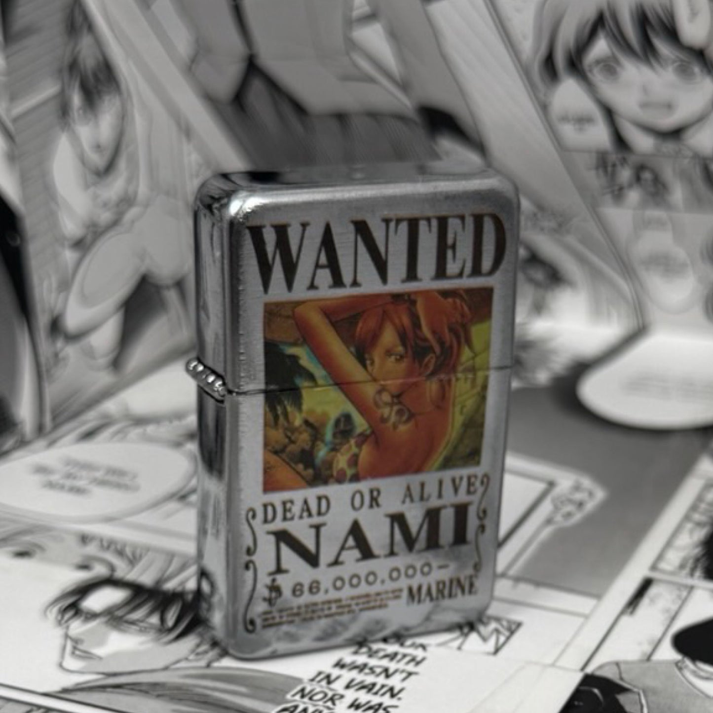 Nami Wanted Poster Lighter