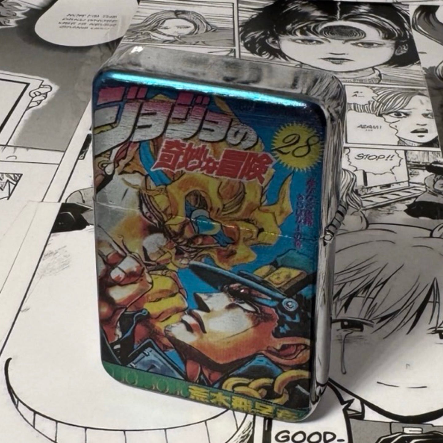 Dio Jotaro Manga Cover 28 Lighter
