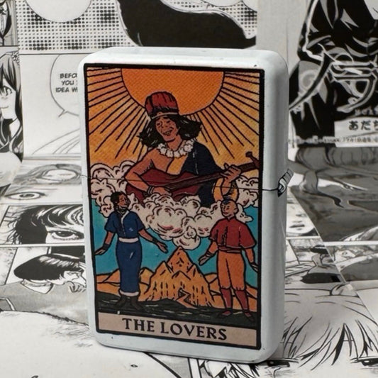 Aang and Katara The Lovers Tarot Card Lighter