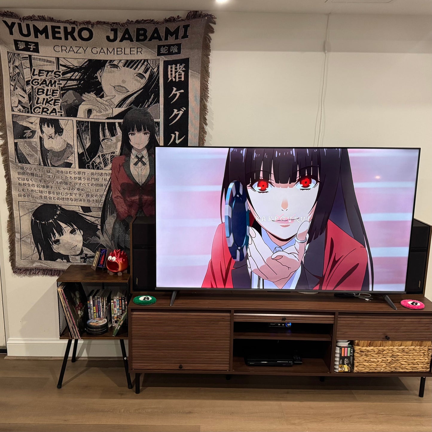 Kakegurui  Hand Woven Tapestry, Blanket, Rug