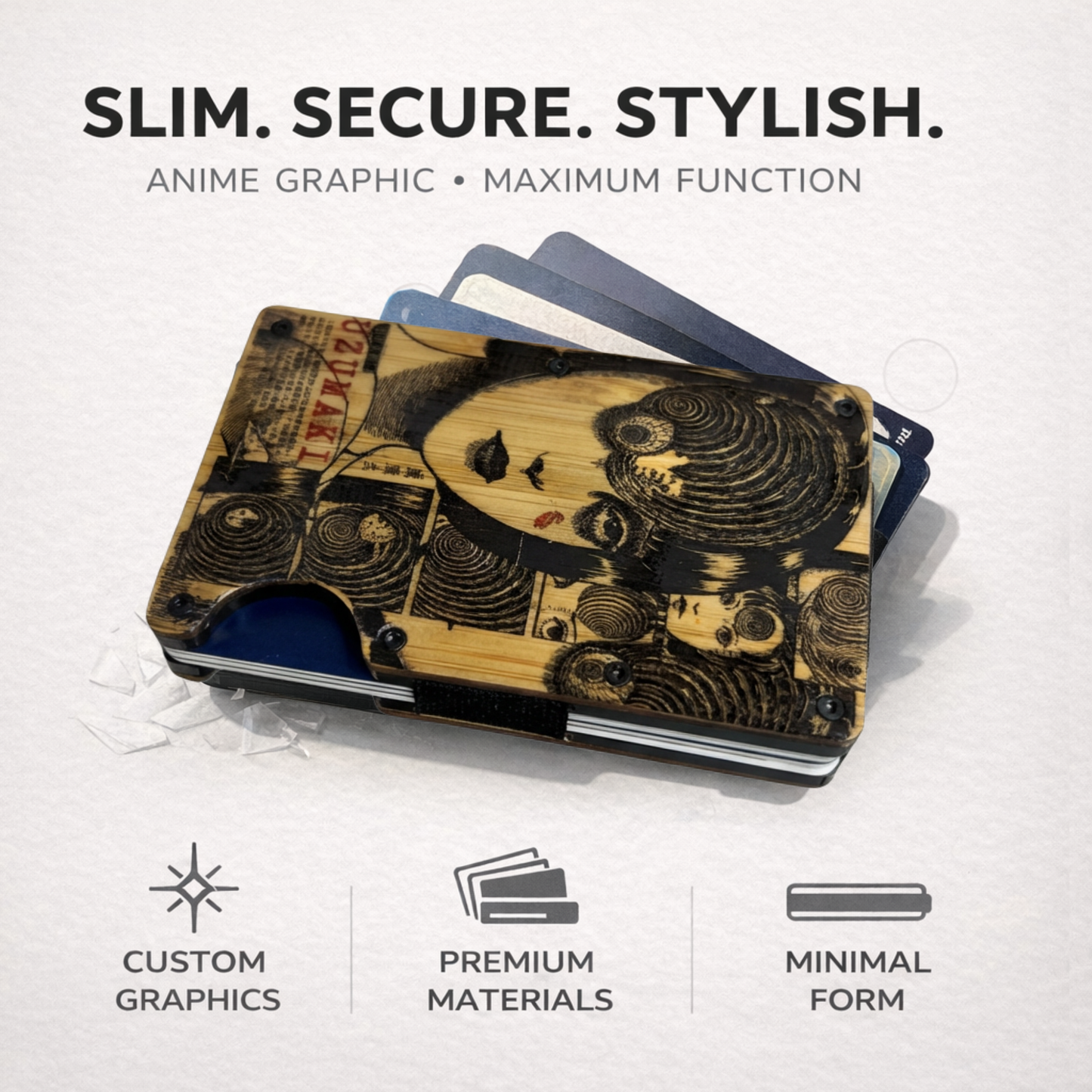 Junji Ito Uzumaki Wallet