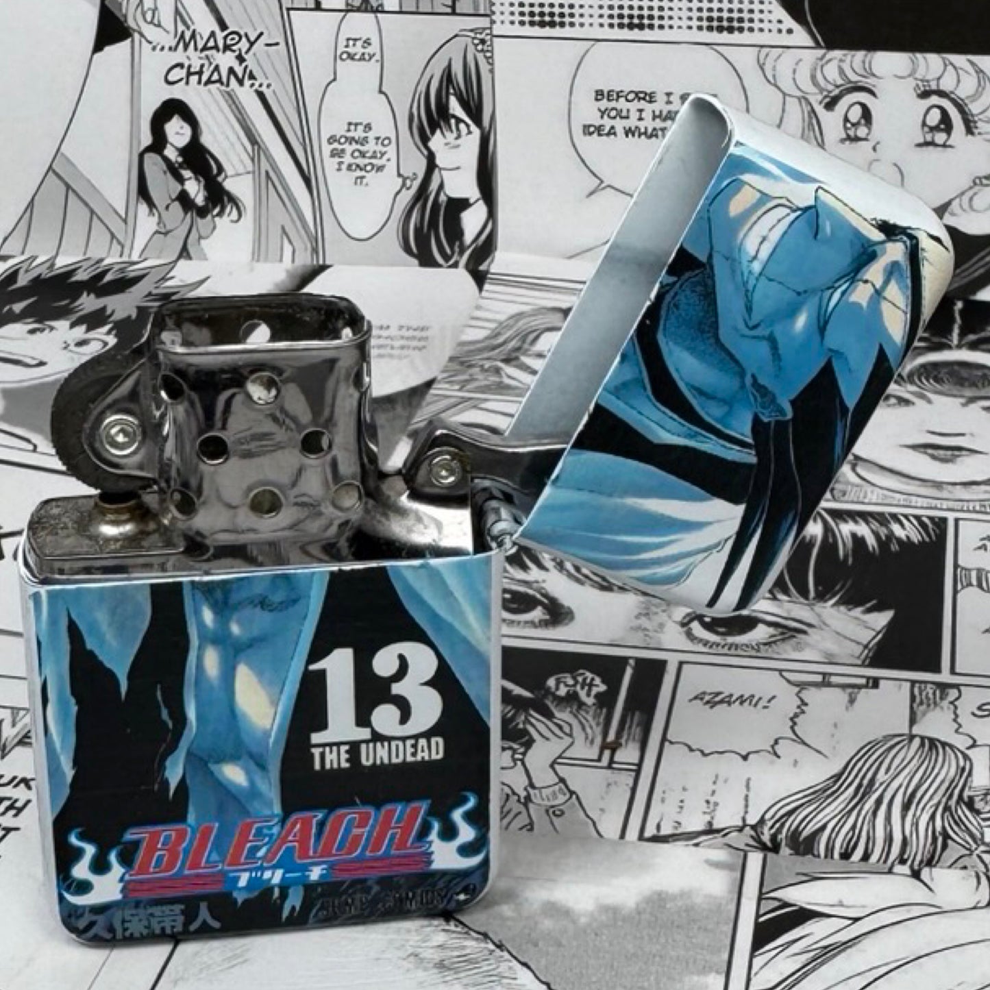 Kenpachi Manga Cover 13 Lighter