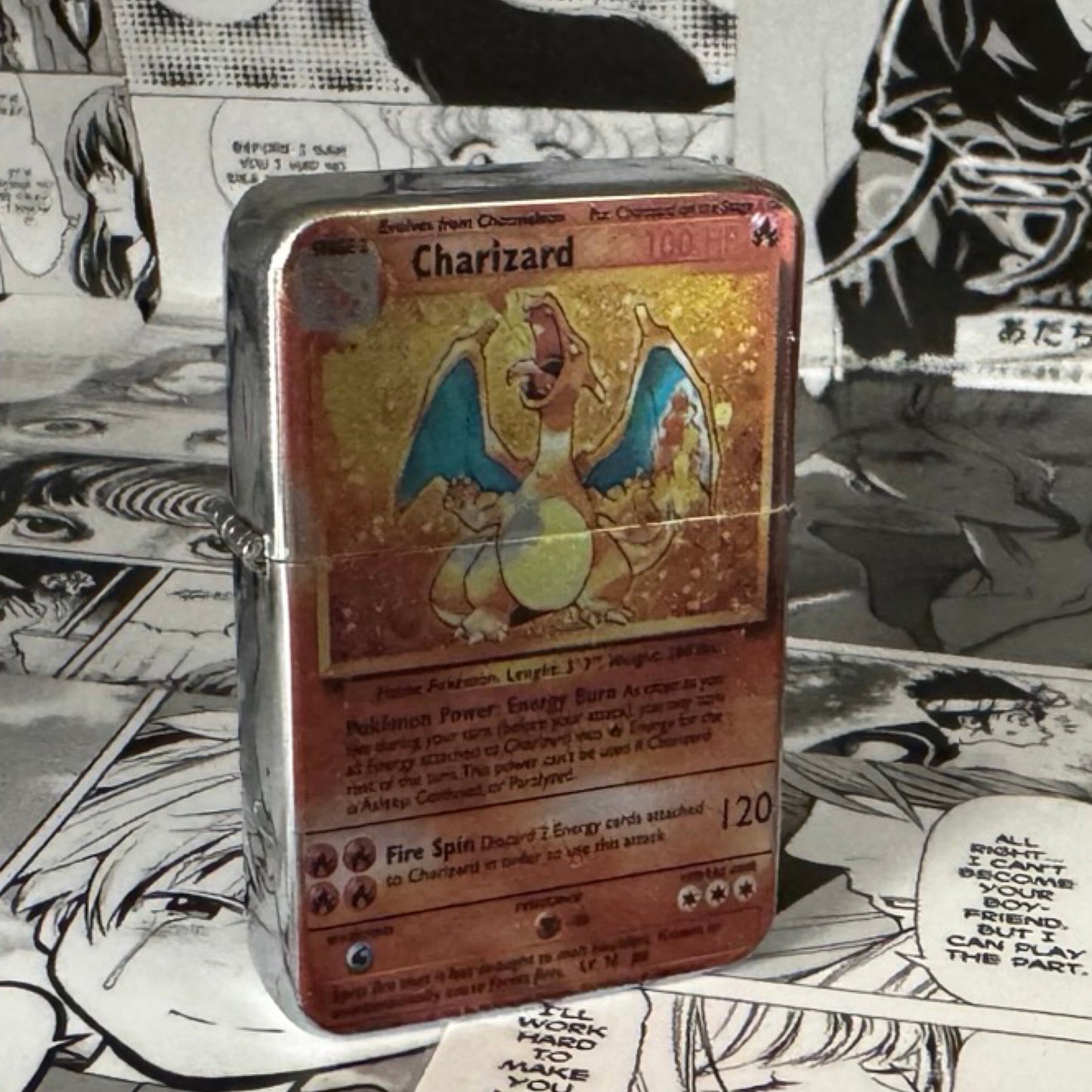 Charizard Pokémon Card Lighter