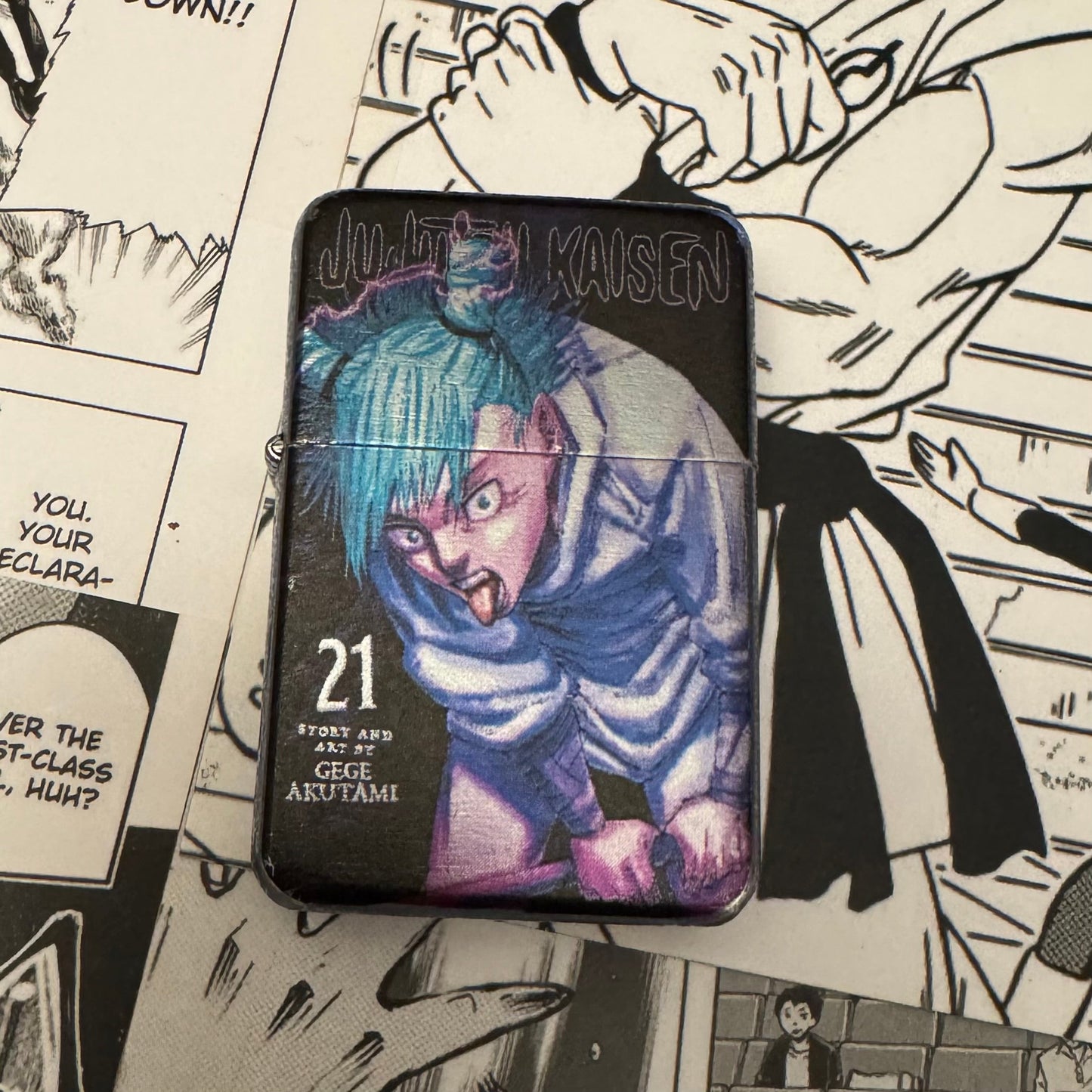 Kashimo Manga Cover 21 Lighter