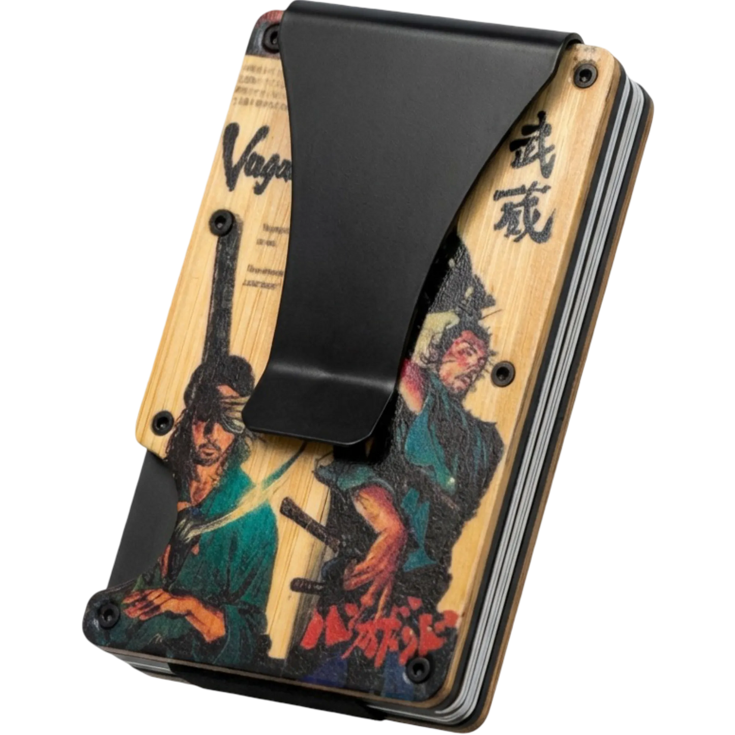 Takezo Bamboo RFID Wallet - Slim Card Holder