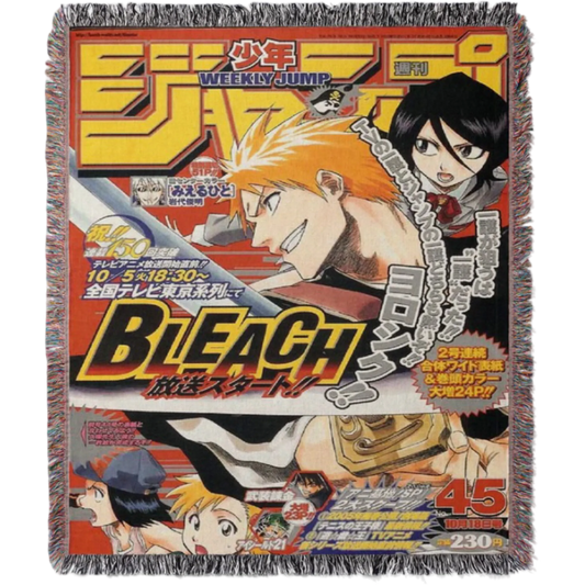 Ichigo & Rukia Hand Woven Tapestry, Blanket, Rug