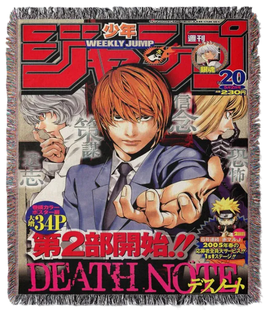 Light Yagami Hand Woven Tapestry, Blanket, Rug