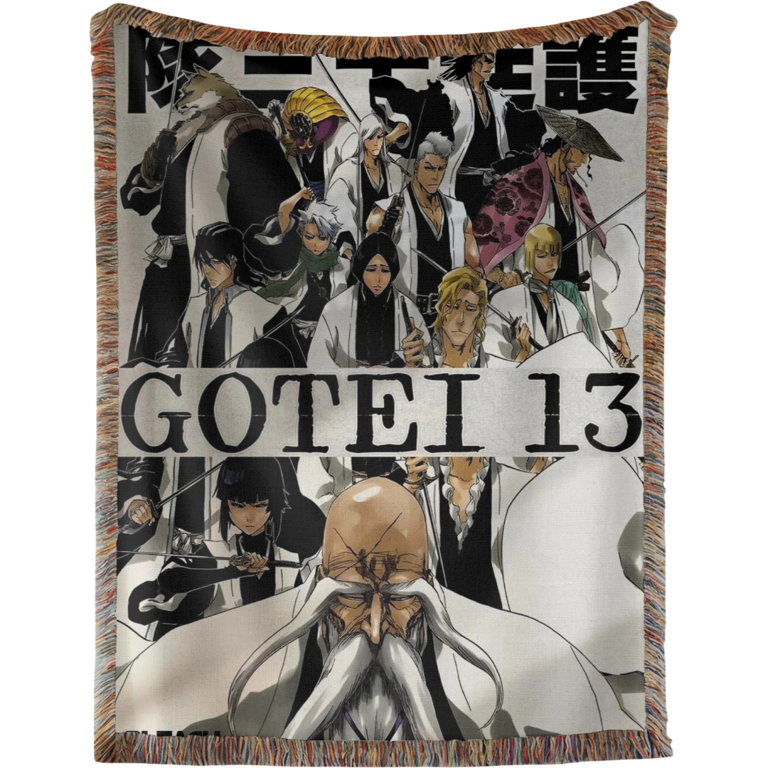 The Gotei 13 Woven Tapestry, Blanket, Rug