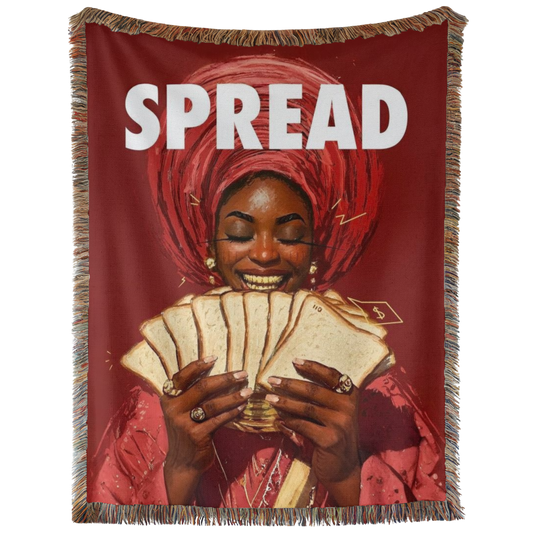 SPREAD Hand Woven Tapestry, Blanket, Rug