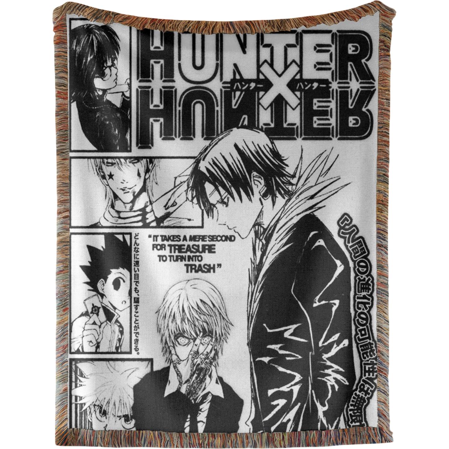 Chrollo Woven Tapestry, Blanket, Rug