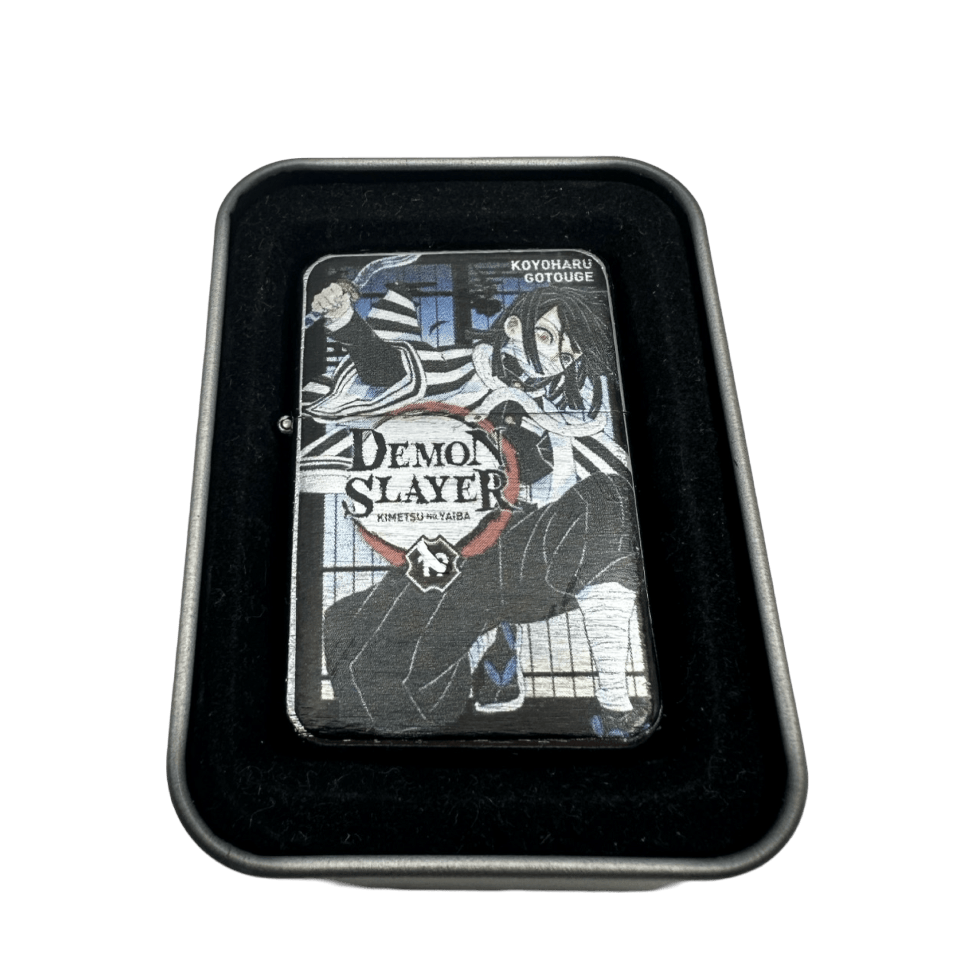 Demon Slayer Manga Covers Anime Flip Top Lighters - spicedanime