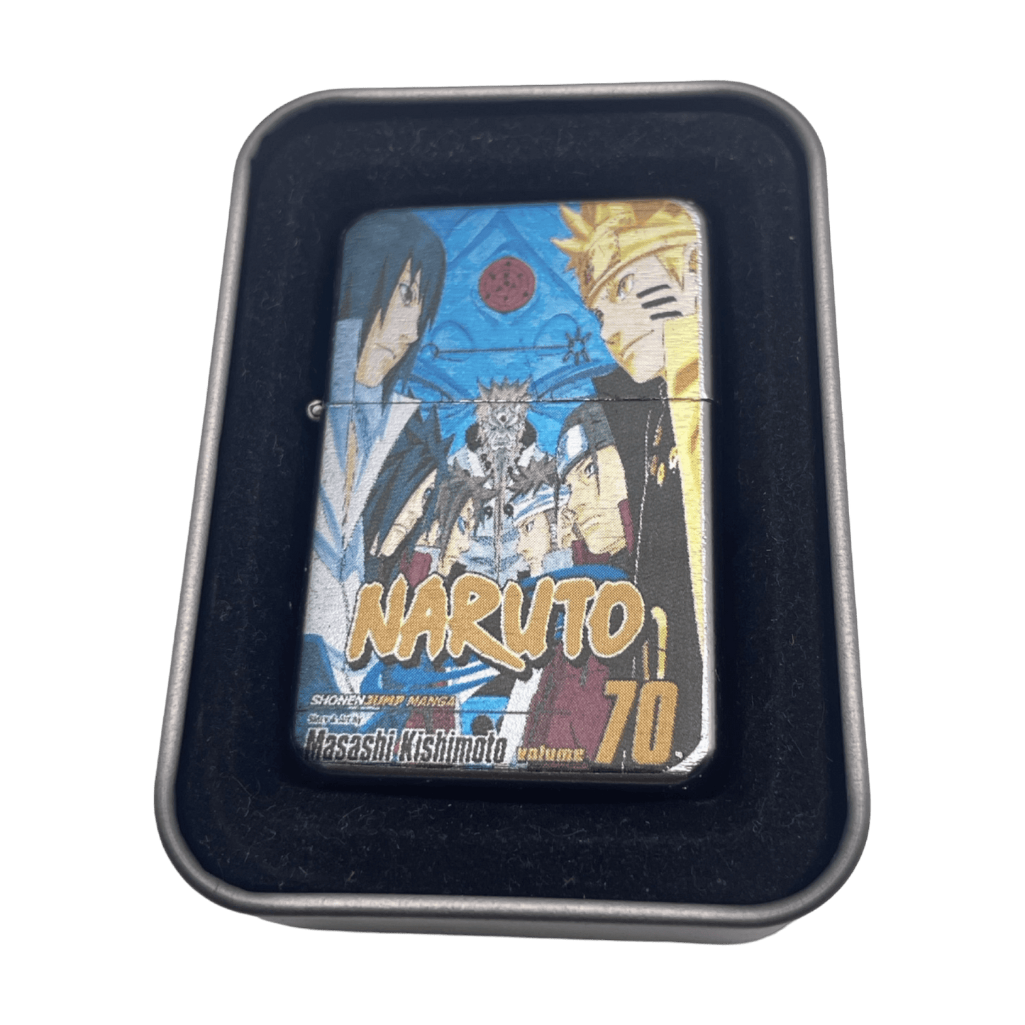 Naruto Anime Manga Covers Flip Top Lighters - spicedanime