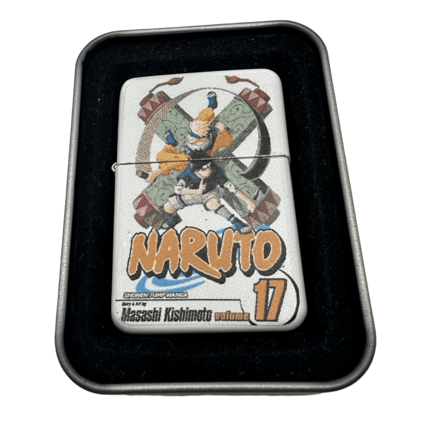 Naruto Sasuke Manga Cover 17 Lighter