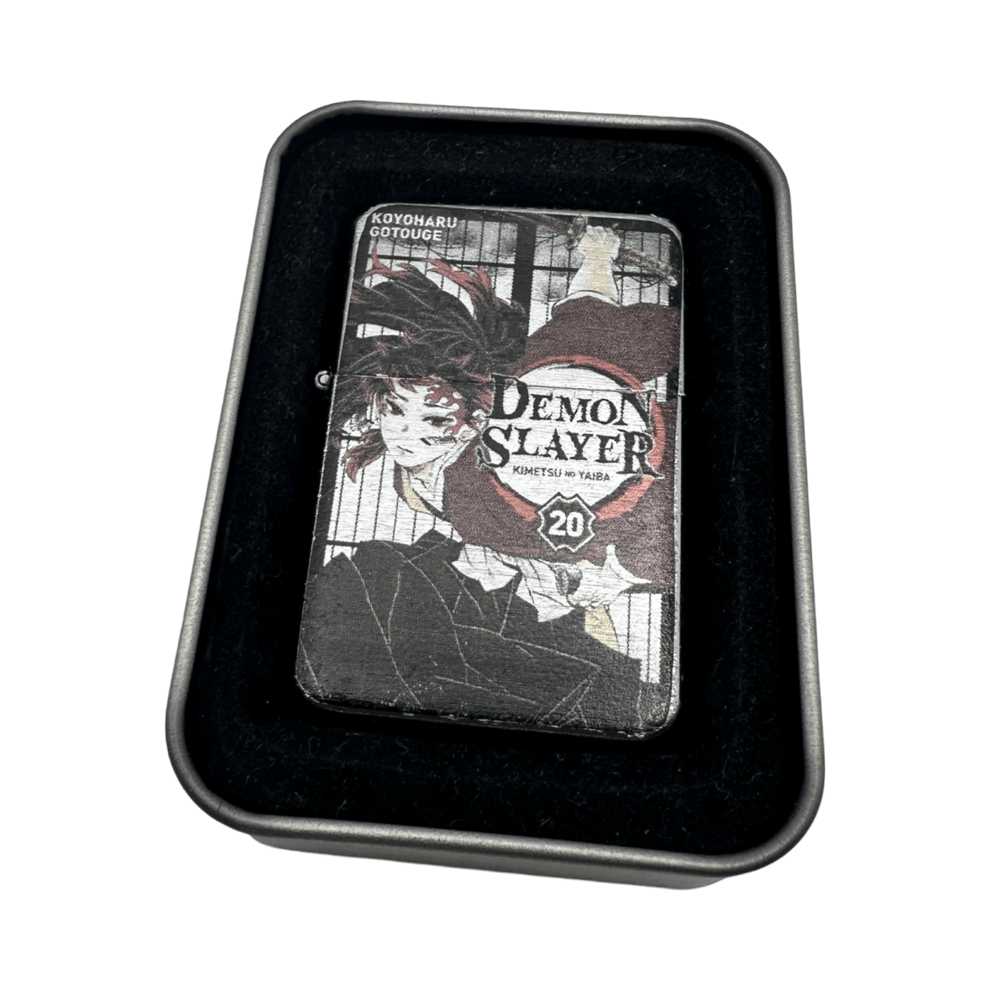 Demon Slayer Manga Covers Anime Flip Top Lighters - spicedanime
