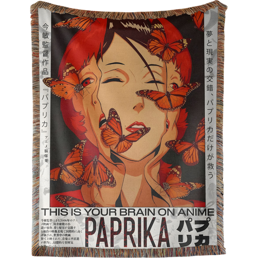 Paprika Anime Movie Woven Tapestry, Blanket, Rug