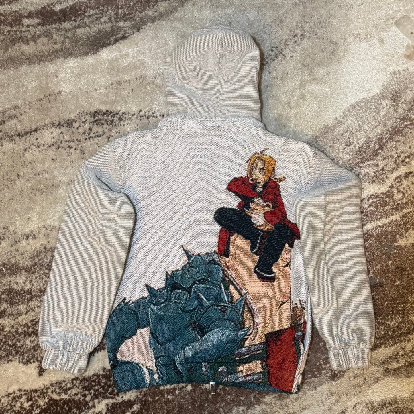 FMA Edward & Alphonse Full-Body Tapestry Hoodie