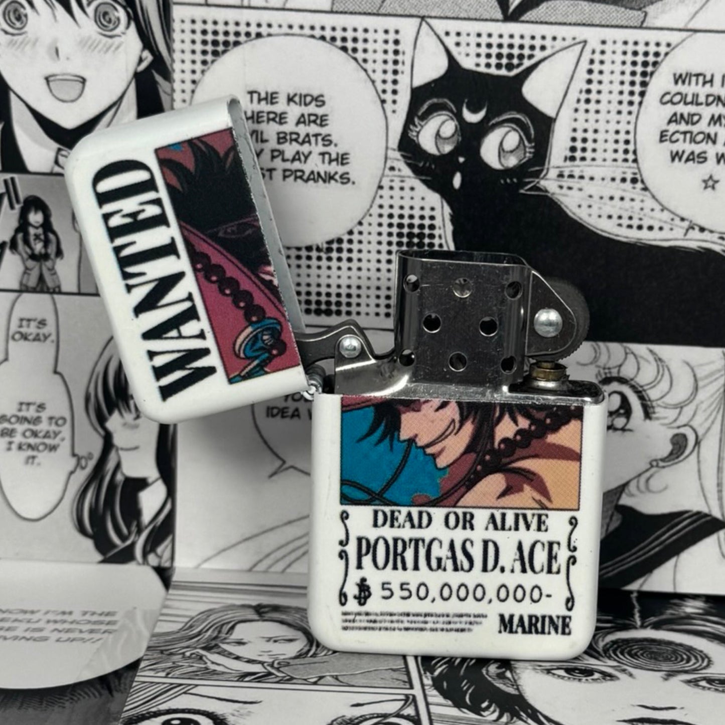 Ace Wanted Poster Lighter