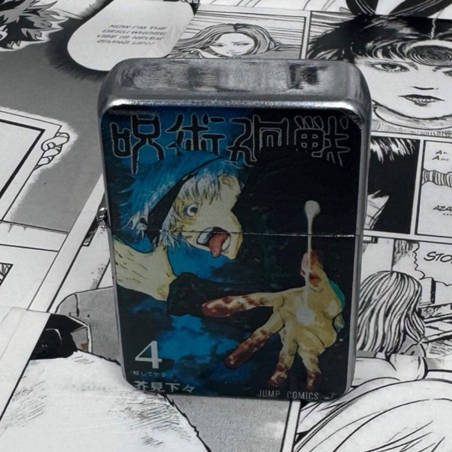Gojo Manga Cover 4 Lighter