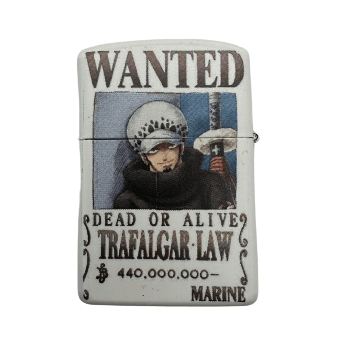Law Wanted Poster Lighter