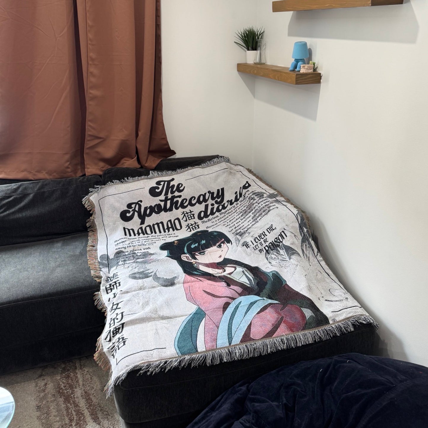 Apothecary Diaries Hand Woven Tapestry, Blanket, Rug