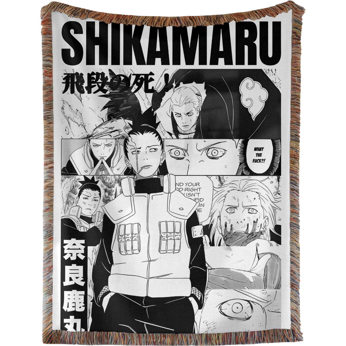 Shikamaru Hand Woven Tapestry, Blanket, Rug