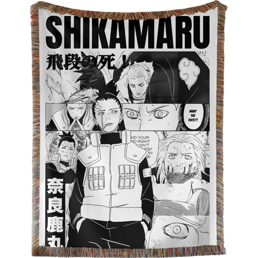 Shikamaru Hand Woven Tapestry, Blanket, Rug