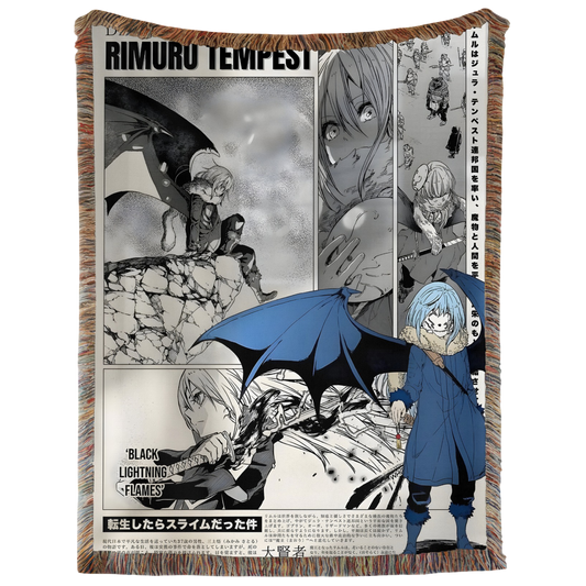 Slime Rimiru Woven Tapestry, Blanket, Rug
